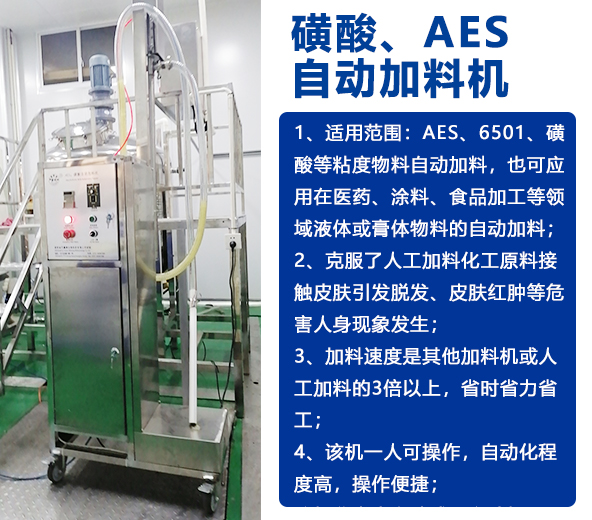 AES磺酸加料機(jī)、實(shí)驗(yàn)室乳化機(jī)、片堿食鹽自動(dòng)加料機(jī)-04